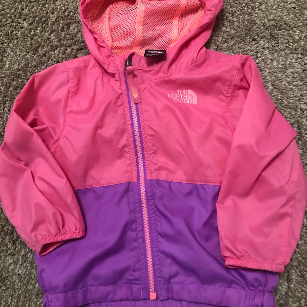 North Face Windbreaker Raincoat 12-18months